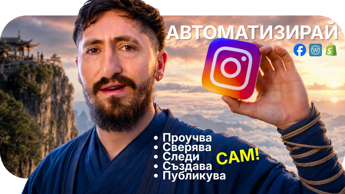 Автоматизирай своя Инстаграм